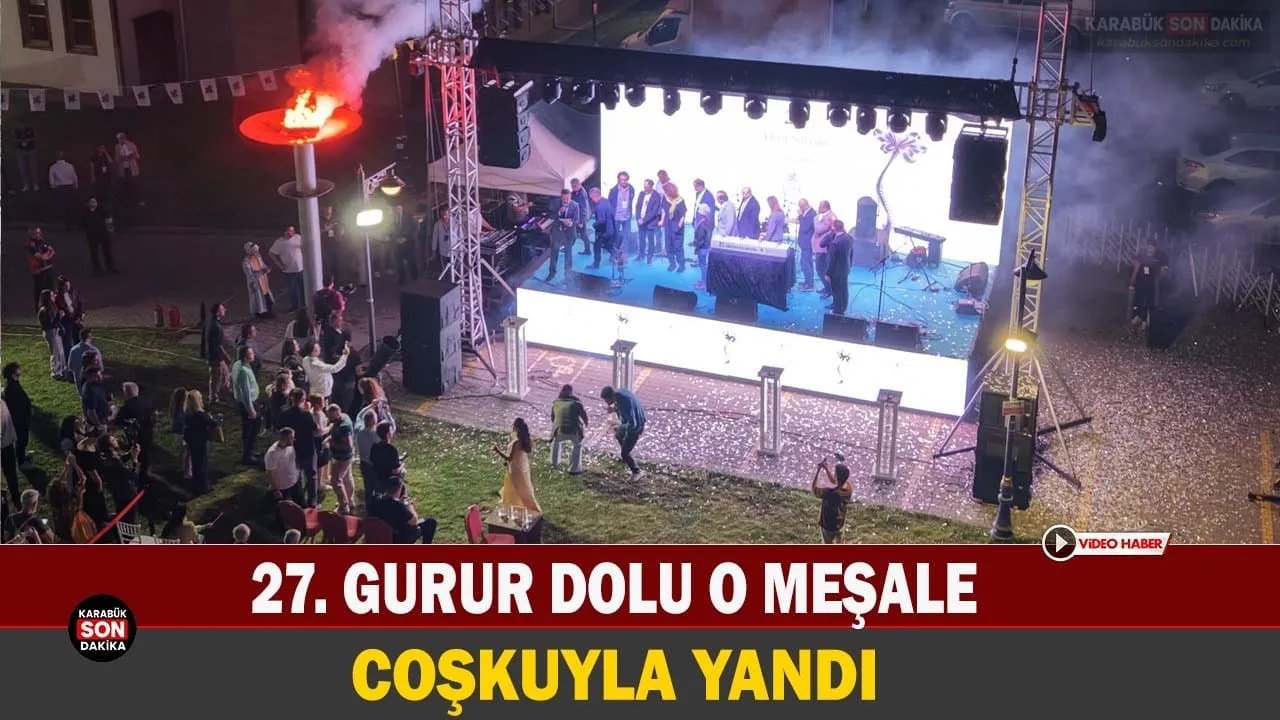 27. ALTIN SAFRAN BELGESEL FİLM FESTİVALİ MEŞALESİ COŞKUYLA YANDI
