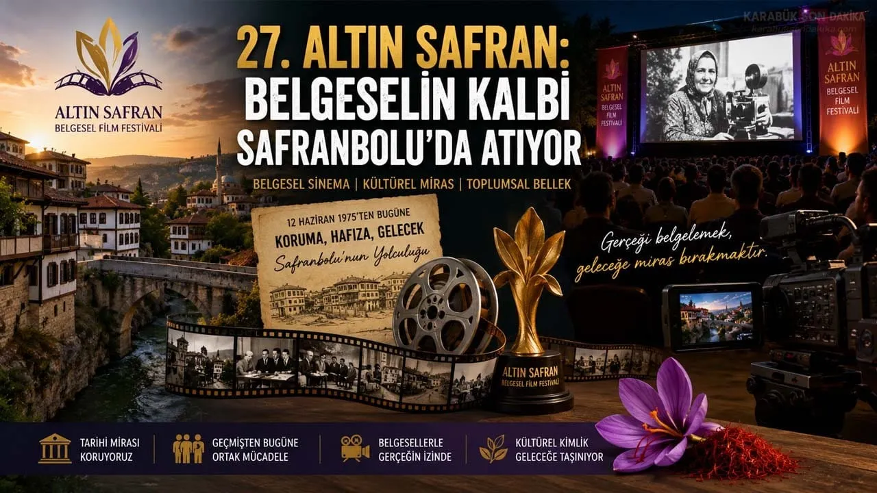 27. ALTIN SAFRAN: BELGESELİN KALBİ SAFRANBOLU’DA ATIYOR