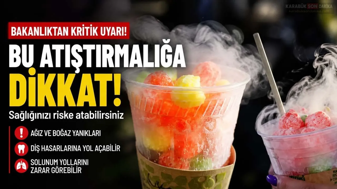 BAKANLIKTAN EBEVEYNLERE UYARI: BU ATIŞTIRMALIĞA DİKKAT!