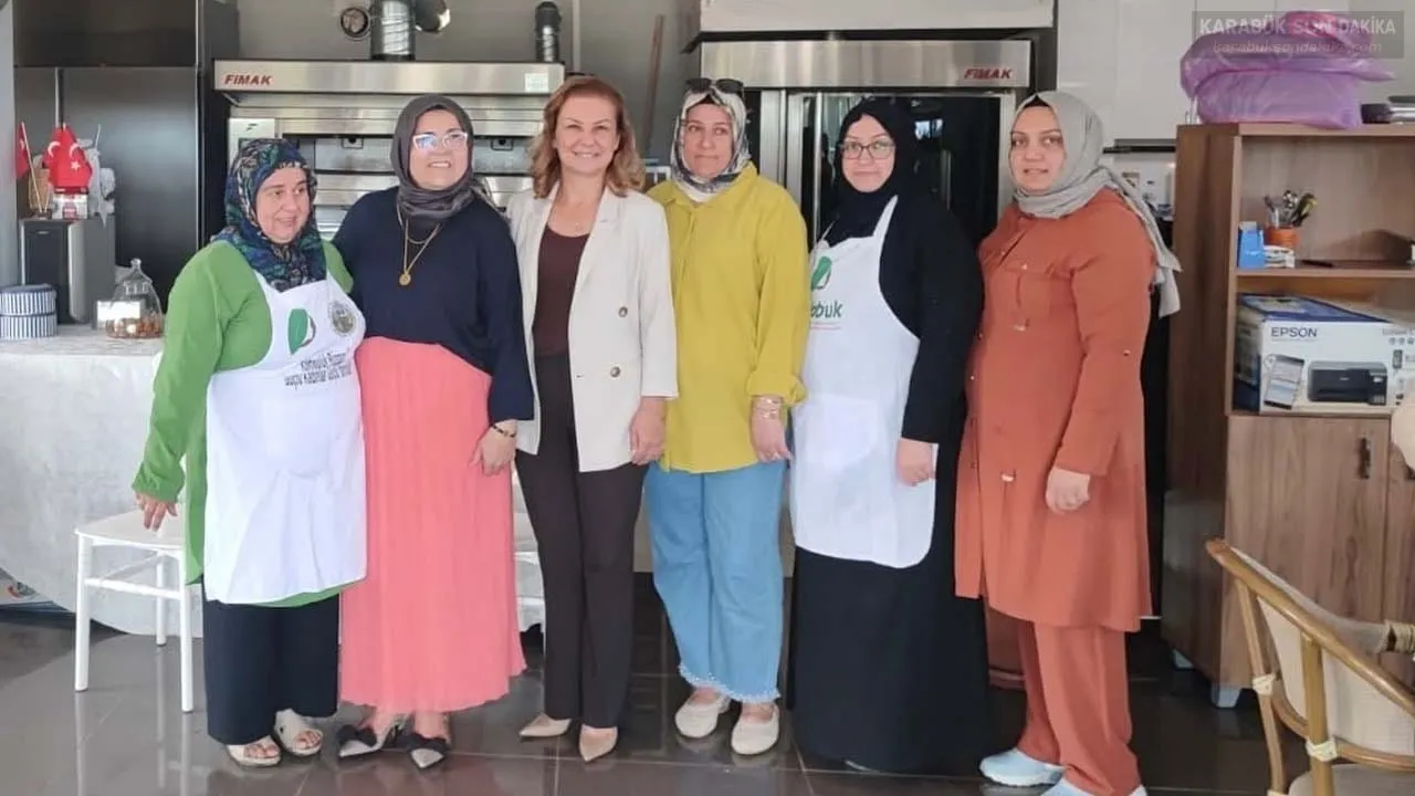 ELİF KÖSE’DEN KADIN KOOPERATİFİNE DESTEK ZİYARETİ