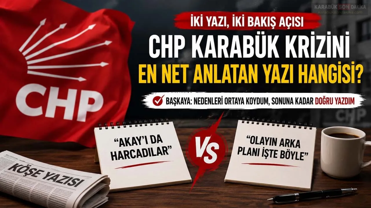 KARABÜK BASININDA SICAK ÇATIŞMA: BAŞKAYA’NIN ANALİZİ KULİSLERİ SALLADI