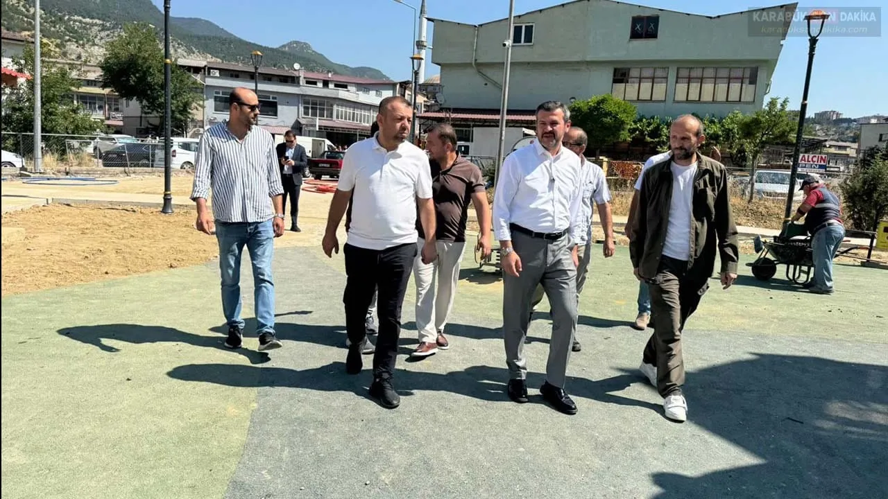 KARABÜK’E 4 YENİ TEMA PARK! BAŞKAN ÇETİNKAYA ÇALIŞMALARI YERİNDE İNCELEDİ