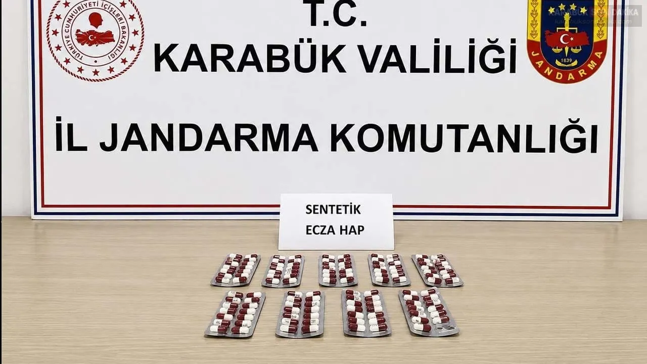 KARABÜK'TE JANDARMADAN UYUŞTURUCU OPERASYONU