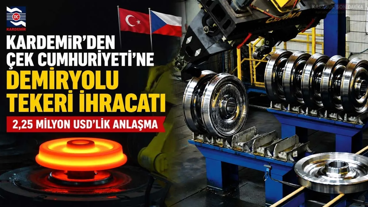 KARDEMİR’DEN AVRUPA’YA 2,25 MİLYON DOLARLIK İHRACAT