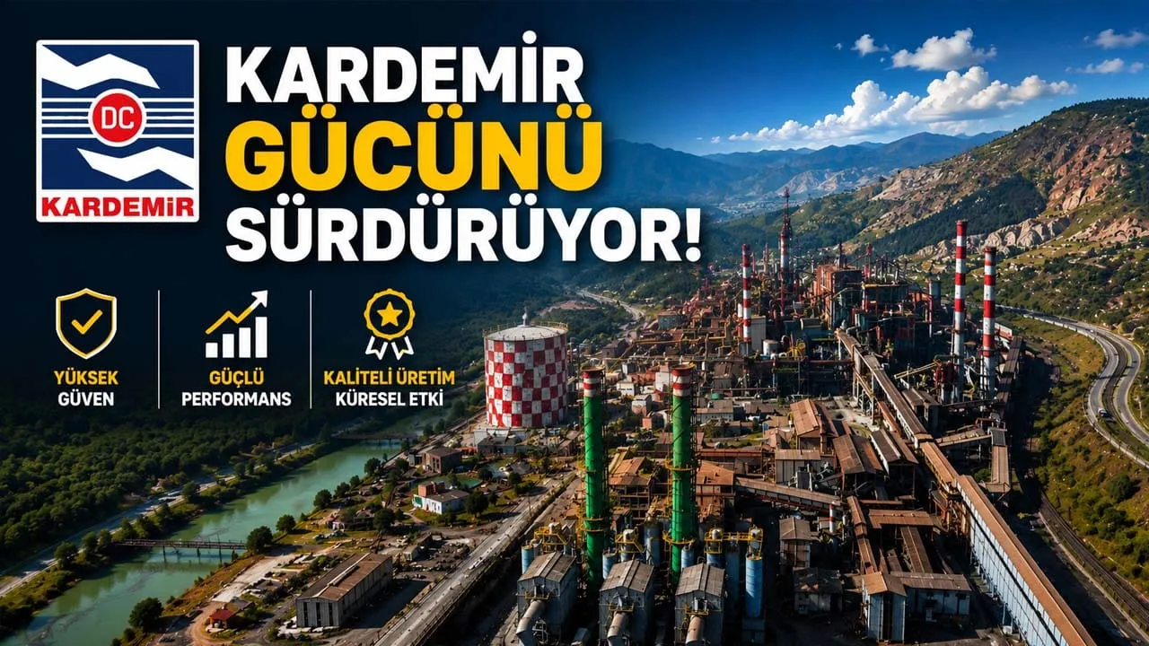 KARDEMİR’İN GÜVEN NOTU ARTIYOR: DEV KURULUŞTAN TAM NOT