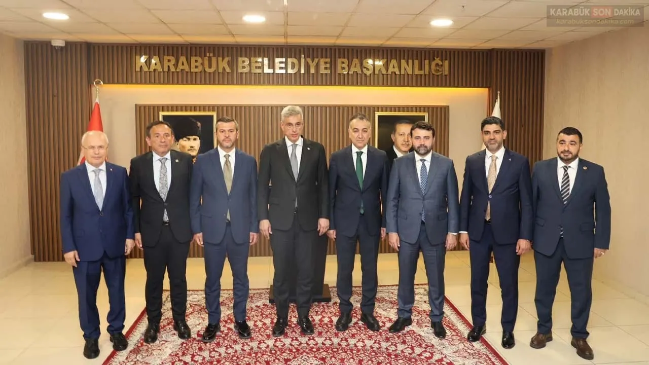 SAĞLIK BAKANI MEMİŞOĞLU KARABÜK BELEDİYESİ’NDE
