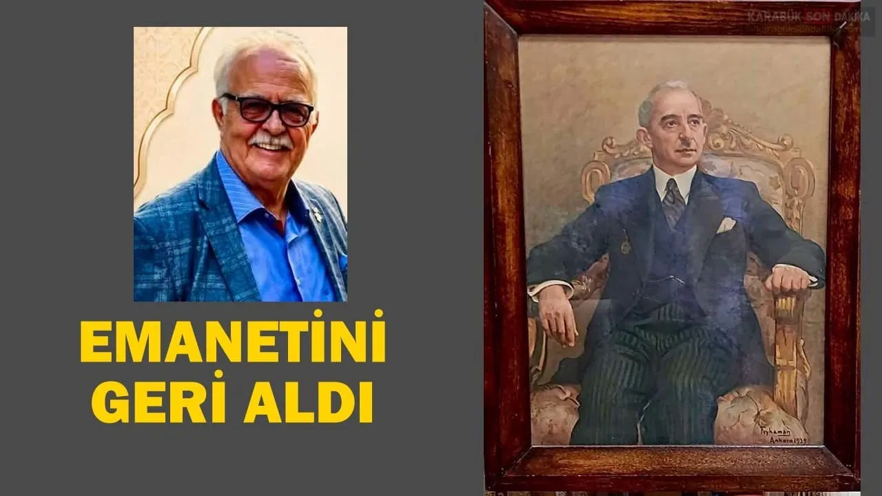 TANER CANYURT, AİLE MİRASI İSMET İNÖNÜ PORTRESİNİ GERİ ALDI