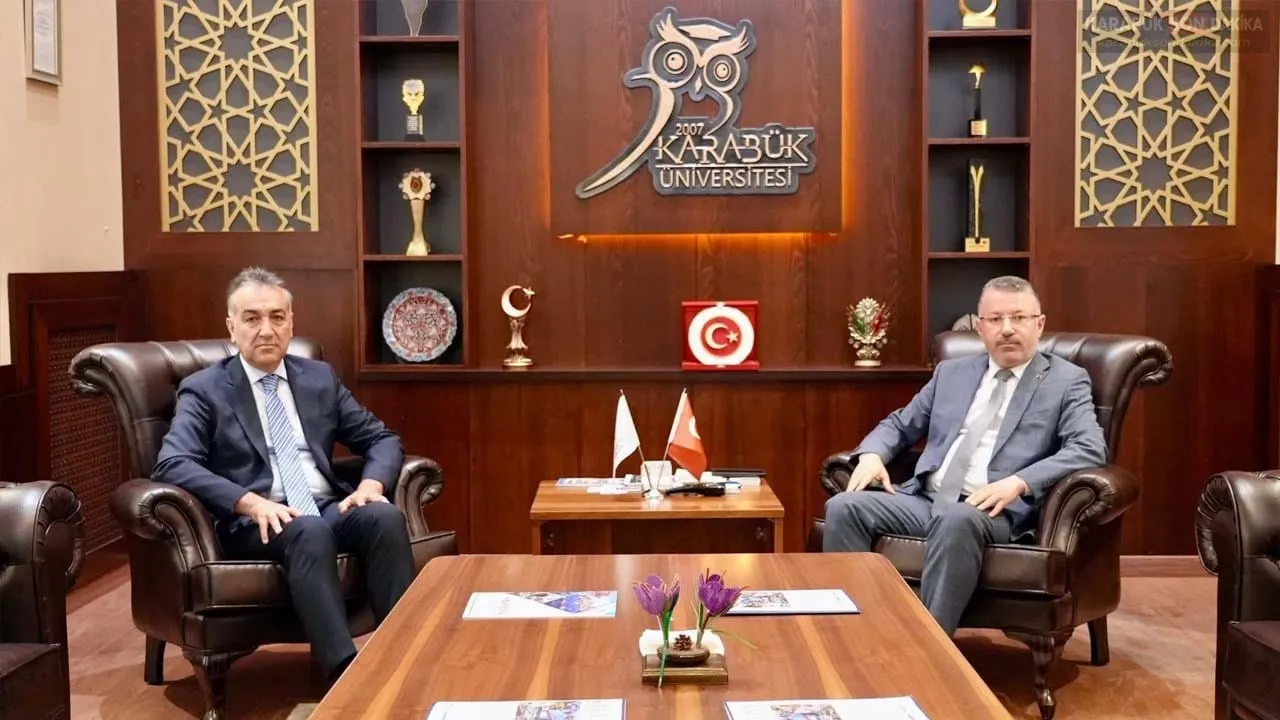 VALİ ÇAĞATAY’DAN KARABÜK ÜNİVERSİTESİ’NE ZİYARET